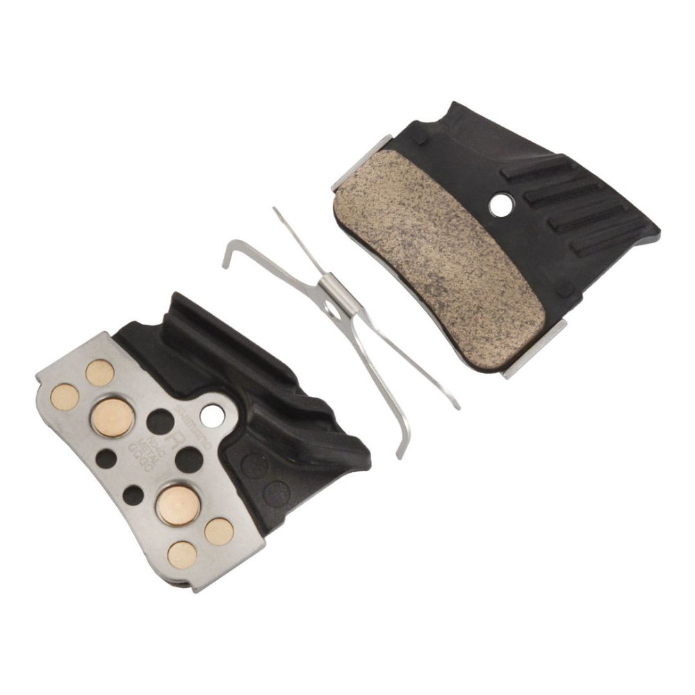 Sell Shimano N04C Metal Disc Brake Pads with Fin and Spring Rodalink