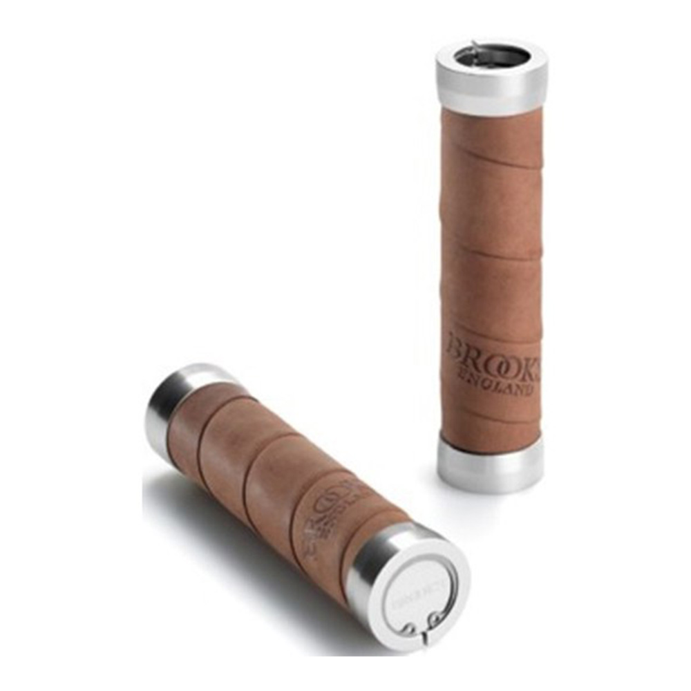 Buy Brooks Slender Leather 130/130 mm Handle Grip Online | RODALINK