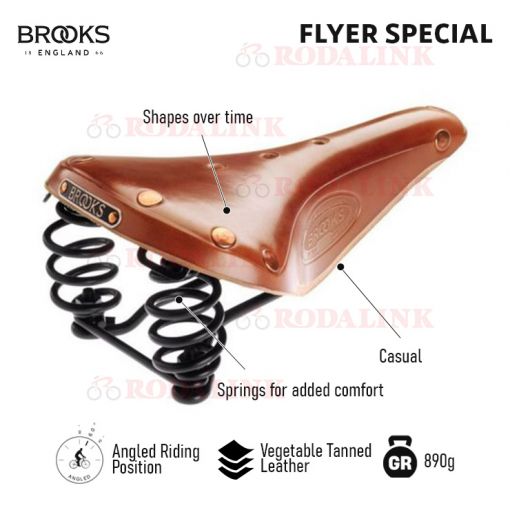 Bicycle Saddle Brooks Flyer S Special Brooks Flyer Special Men's