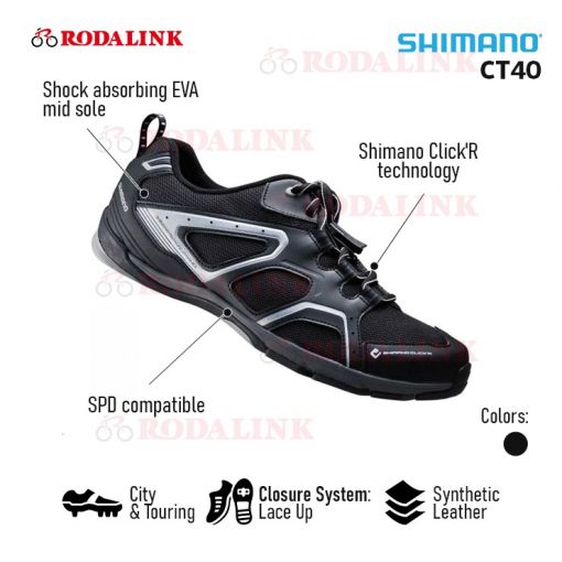 Buy Shimano CT40 Trekking Bike Shoes Online | RODALINK