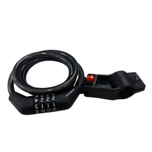 Jual Polygon Kunci Sepeda Spiral with Resetable Combination Rodalink