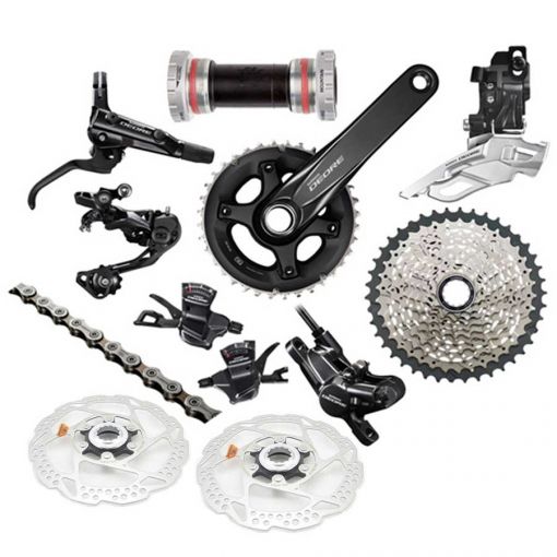 Jual Shimano Groupset Sepeda Deore M6000 2x10 Speed Rodalink