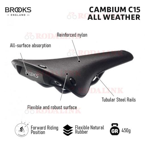 値下げ‼️ BROOKS　CAMBIUM C15 ALL WEATHER Brooks C15 Cambium All Weather Saddle [B2000170]