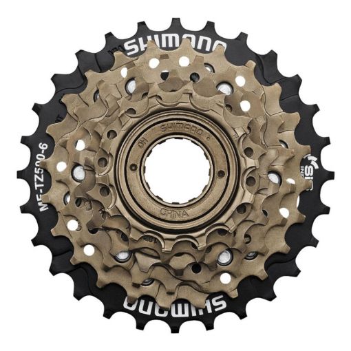 Shimano Freewheel Sepeda Tourney AMF-TZ500 6-Speed 14-28T