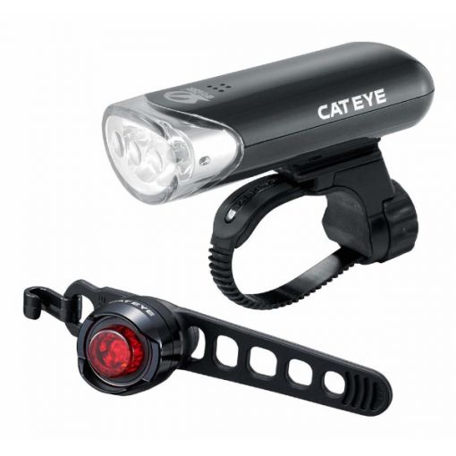 Jual Cateye Lamp Kit Sepeda EL135 ORB LD160 Rodalink