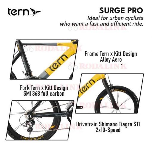 Buy Tern Surge Pro 2021 City Bike | RODALINK MALAYSIA