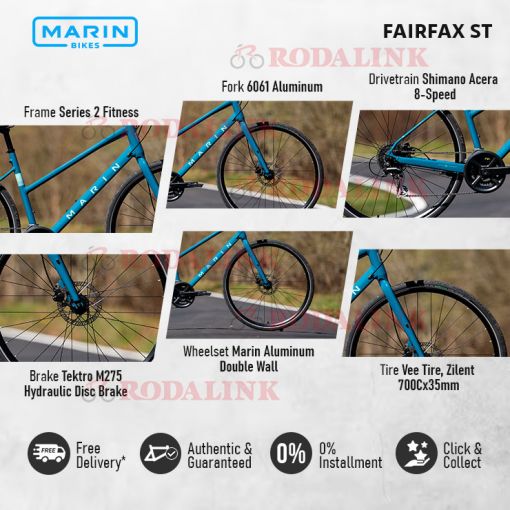 Jual Sepeda Kota Marin Fairfax ST 2022 RODALINK INDONESIA