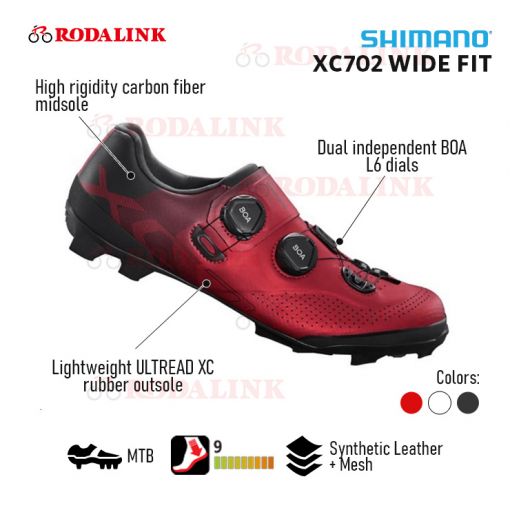 Buy Shimano SH-XC702 Wide Fit XC Racing Bike Shoes Online | RODALINK