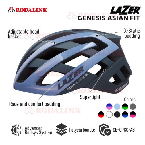Lazer Genesis Bike Helmet Asian Fit