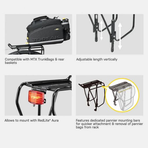 Topeak Uni Super Tourist Dx Disc Topeak Uni Super Tourist DX Disc