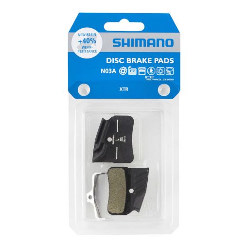 Shimano Disc Brake Pads Sepeda N03A-RF EBPN03ARFA With Fin Resin