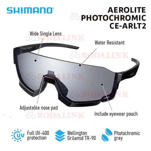 Shimano Kacamata Sepeda Aerolite Photochromic CE-ARLT2