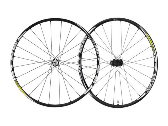 Sell Shimano MT66 Mountain Bike Wheelset - Thru Axle & QR Type