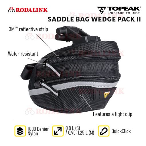 Sell Topeak Wedge Pack II Saddle Bag Rodalink - Main Image
