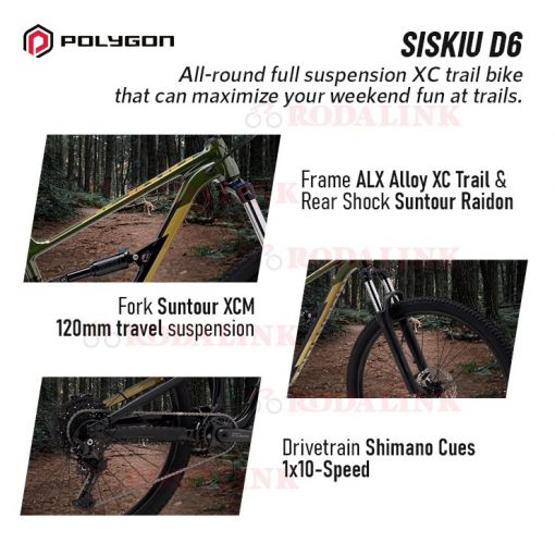 Frame Polygon Siskiu D6 2016 Polygon SISKIU D6 Specs, Reviews