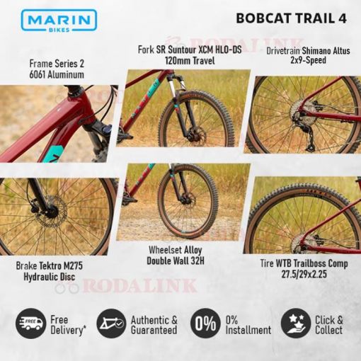 Buy Marin Bobcat Trail 2020 Mountain Bike RODALINK SINGAPORE