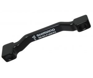 Shimano SM-MA-F180P/P2 Front 180mm P/P Disc Brake Mount Adapter Sepeda