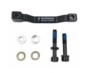 Shimano SM-MA-F180P/P Front 180mm P/P Disc Brake Mount Adapter Sepeda