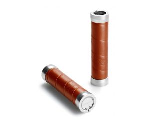 Brooks Handle Grip Sepeda Slender Leather 130 mm