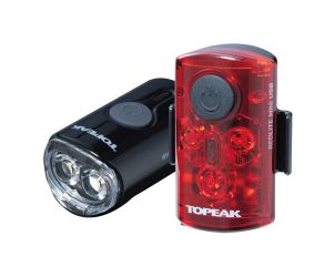 Topeak Mini USB Combo Light Set