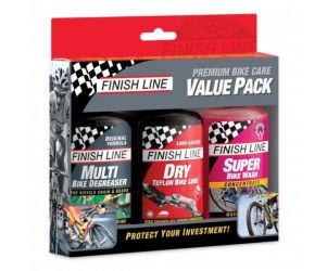 Finish Line Pelumas Sepeda Cleaning & Dry Lubricant Kit