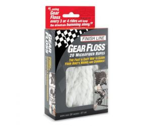 Finish Line Tools Pembersih Sepeda Gear Floss Microfiber Rope