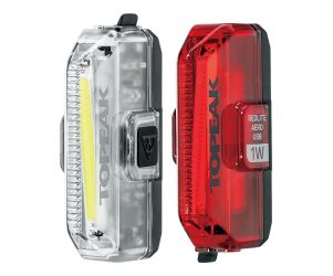 Topeak Aero USB 1W Combo Light Set