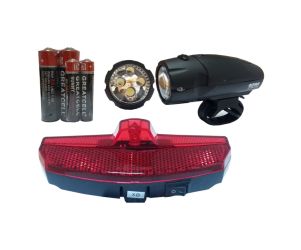 Polygon Lampu Set Sepeda Goma