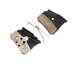 Shimano N04C Metal Disc Brake Pads with Cooling Fin & Spring
