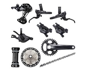 Shimano Groupset Sepeda Deore XT M8120 1x12 Speed 4 Piston