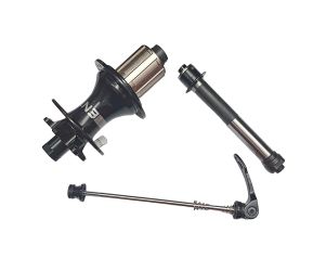 Entity Hub Belakang Sepeda 6 Bolt Thru Axle & QR 32H 8-11 Speed