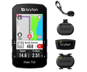 Bryton Rider 750 Cyclo Bike Computer with Heart Rate & Speed Cadence