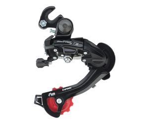 Shimano Rear Derailleur Sepeda Tourney ERD-TZ500-GS 6 Speed with Riveted