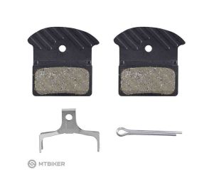 Shimano Disc Brake Pads Sepeda J05A Y2R298020 Resin with Cooling Fins