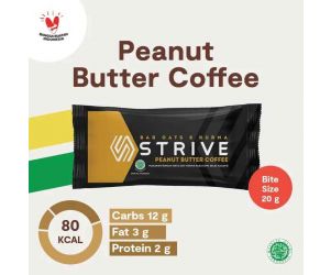 Strive Bite Size Energy Bar Peanut Butter