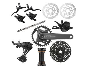 Shimano Groupset Sepeda Cues U6000 1x10 Speed Disc Brake