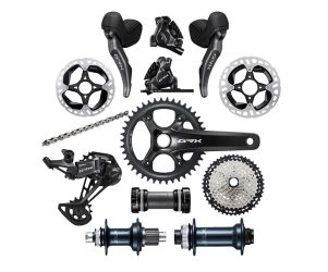 Shimano Groupset Sepeda GRX RX822 1x12 Speed Disc Brake