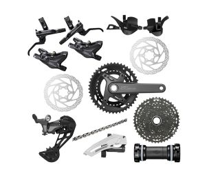 Shimano Groupset Sepeda Cues U6010 2x11 Speed Disc Brake