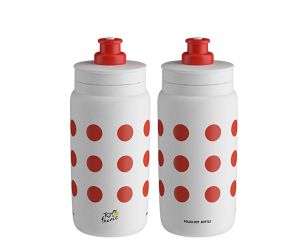 Elite Fly Tour De France (TDF) Polka Dot 550 ml Bottle 2025