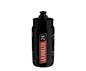 Elite Botol Minum Sepeda Fly Vuelta Black Map 550 ml
