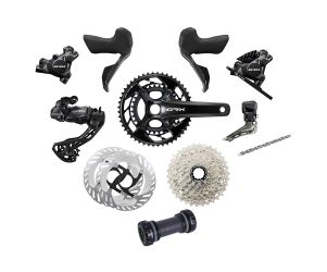 Shimano Groupset Sepeda GRX Di2 RX825 2x12-speed