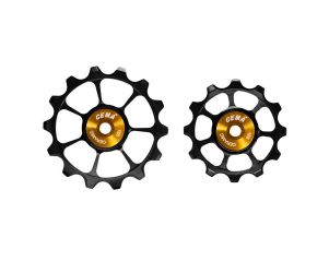 Cema Pulley Set Aluminium Ceramic Bearing 12x14T for Shimano Dura-Ace 12 Speed