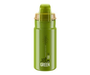 Elite Botol Minum Sepeda Borraccia Jet Green Plus 550 ml
