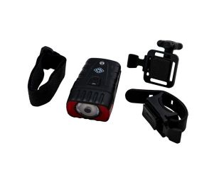 Cycliste Lampu Depan Sepeda CE-250HB USB with Helmet Bracket