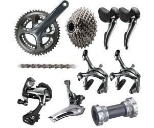 Shimano Groupset Sepeda Tiagra 4700 2x10 Speed