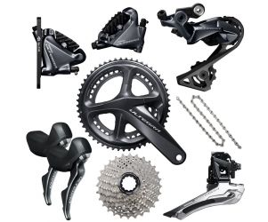 Shimano Groupset Sepeda Ultegra R8020 2x11 Speed Disc Brake