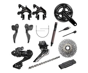 Shimano Groupset Sepeda Dura-Ace Di2 R9250 2x12 Speed