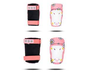 Xzone Body Protector Anak Flower Elbow & Knee Set