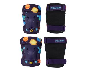 Polygon Body Protector Anak Space Elbow & Knee Set