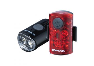 Topeak Mini USB Combo Light Set